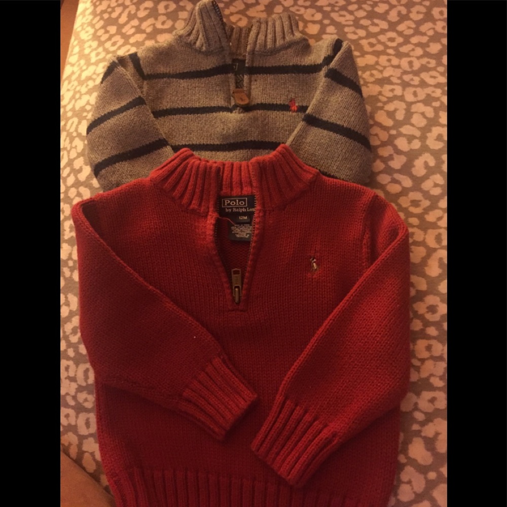 Ralph Lauren’s baby sweaters